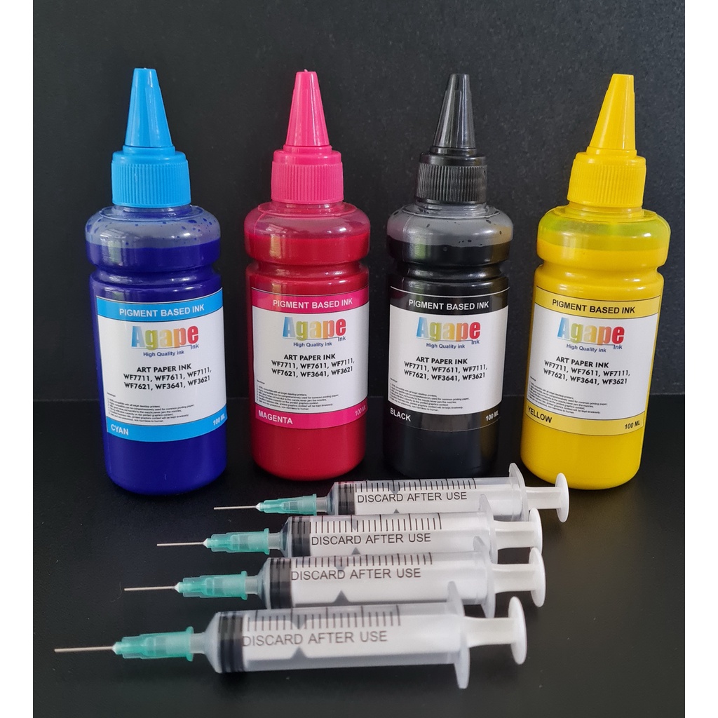 TINTA ART PAPER KHUSUS EPSON TIPE WF GRATIS SUNTIKAN
