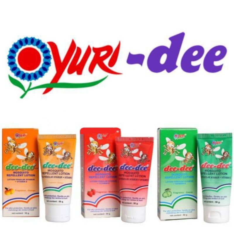 DEE DEE LOTION ANTI NYAMUK / MOSQUITO REPELLENT LOTION 50 GR