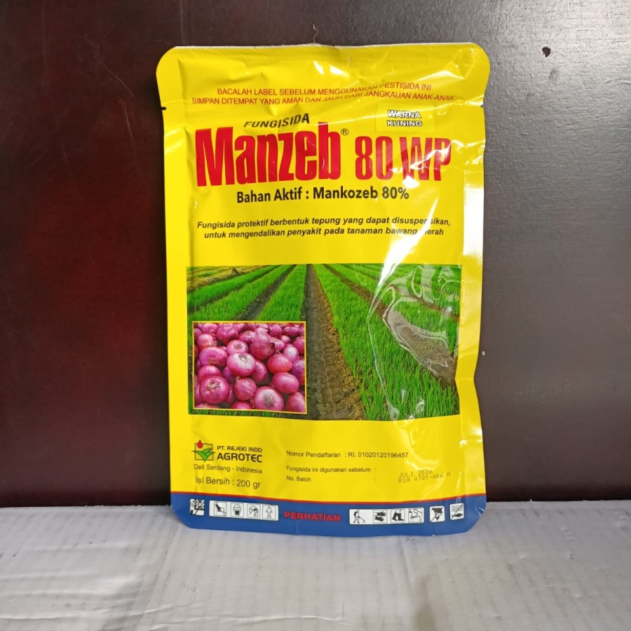 MANZEB KUNING 80WP 200 GR FUNGISIDA