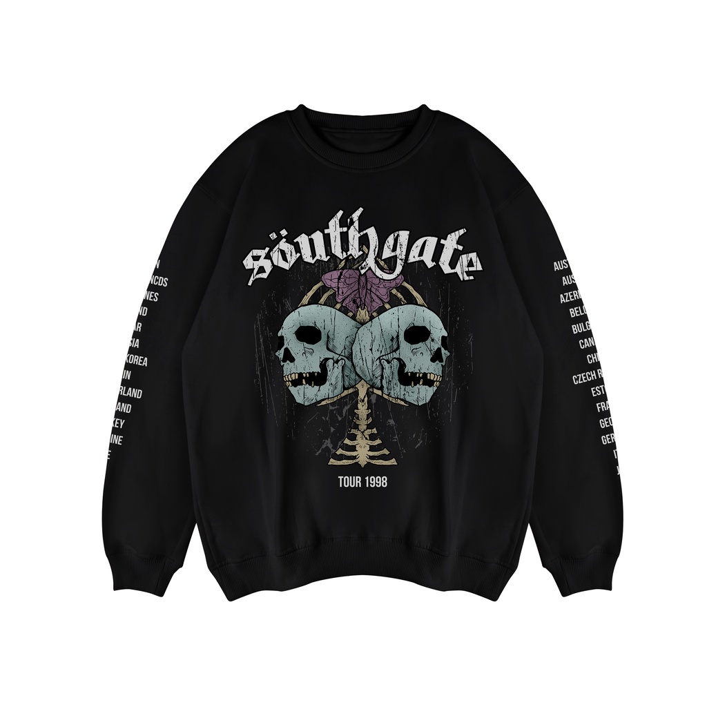 Southgate NINE THOUSAND CREWNECK - BLACK