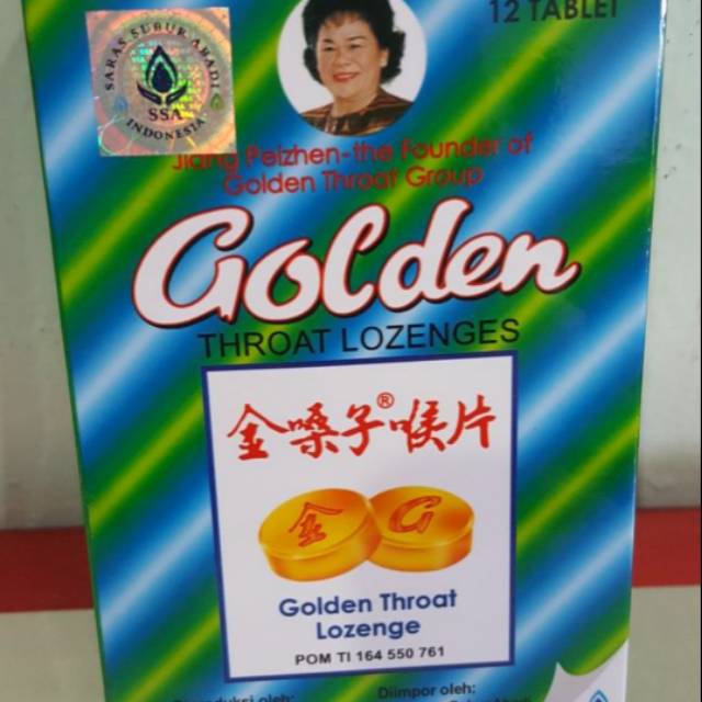 

Golden Throat Lozenges