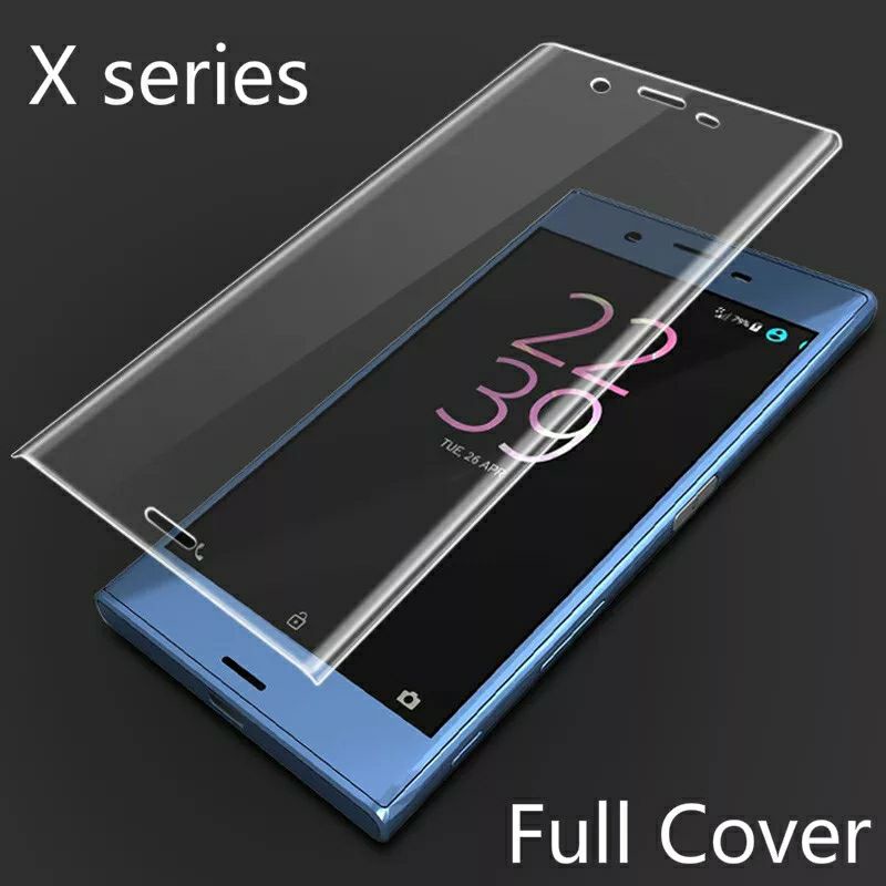 Tempered 3D Kaca Melengkung Layar Penuh untuk Sony Xperia XZ XZS XZ1 XZ3 XZ2 XZ premium Softbank glo