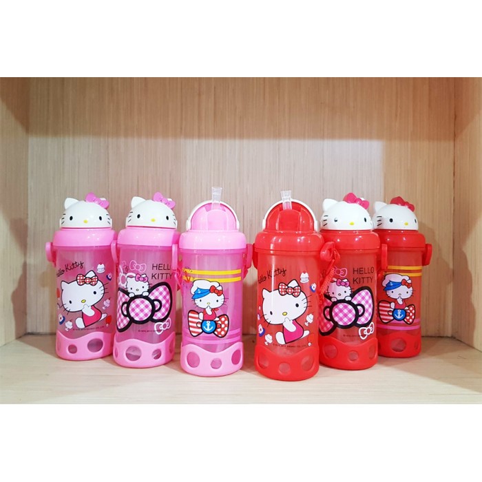 Botol Minum Karakter Hello Kitty Hk Kepala 3D Bottle Drink