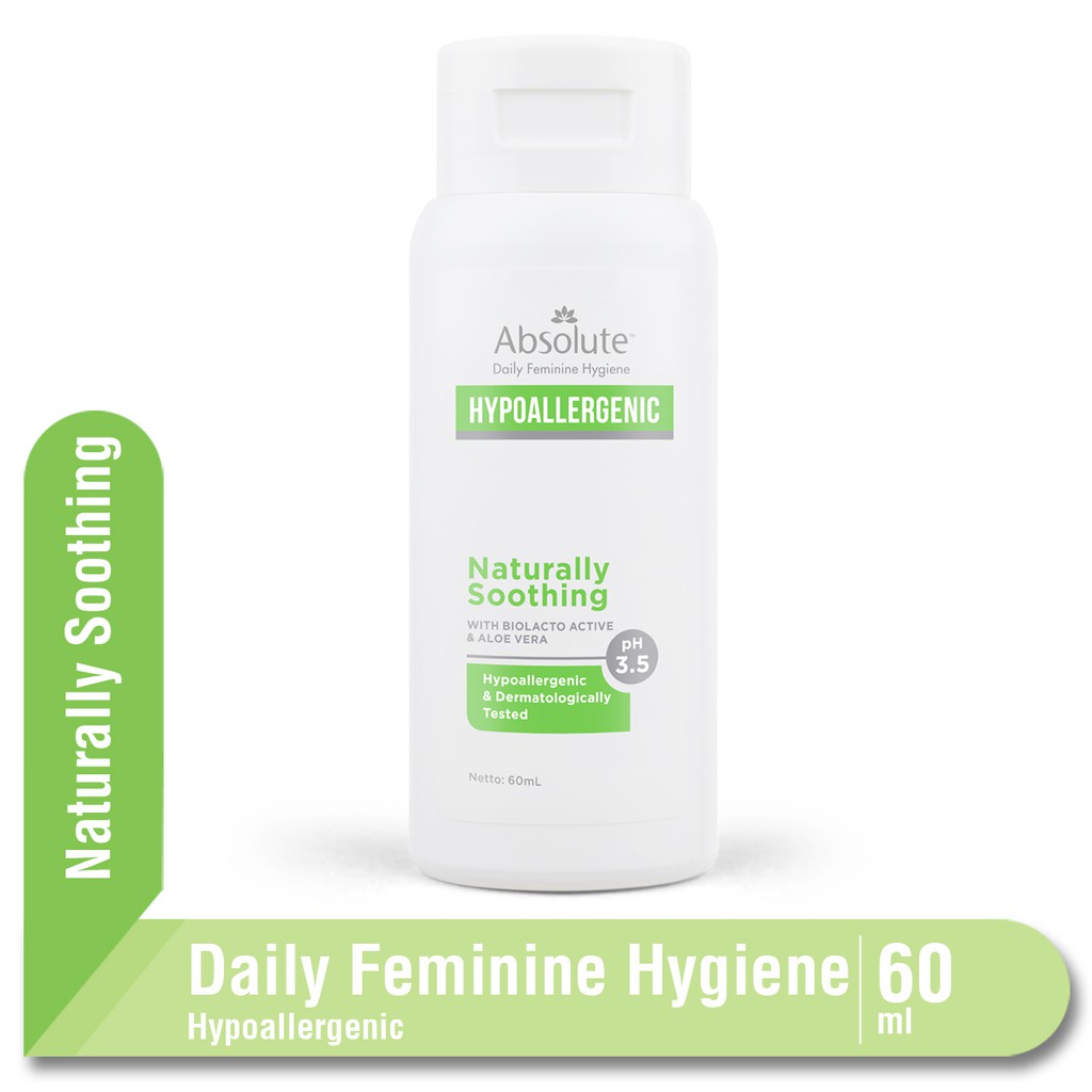 Absolute Feminine Hygiene Hypoallergenic Naturally Soothing Sabun Pembersih Kewanitaan