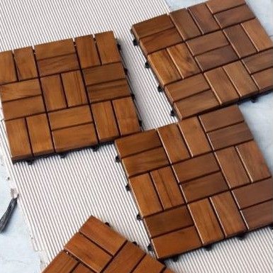 Flooring Kayu Jati / Parkit / Lantai Kayu / JATIFURNITECH