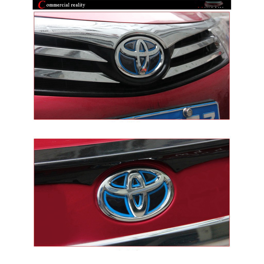 Stiker Logo Emblem/Badge Untuk Mobil Toyota Altis Rav4 Camry Corolla Prius