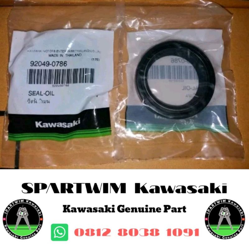 Seal oil shock sil oli shok depan USD set KLX 150 BF original kawasaki