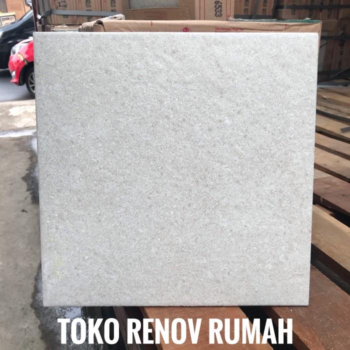 Keramik 30x30 kasar abu & keramik kasar cream