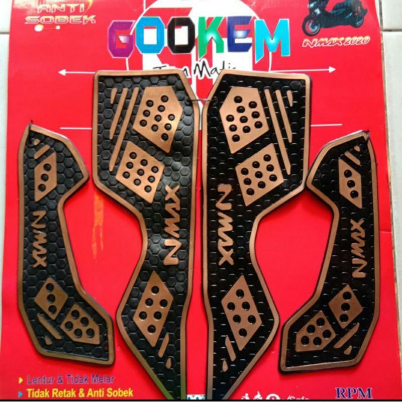 karpet injekan kaki nmax 2020 bordes Nmax new Gokem