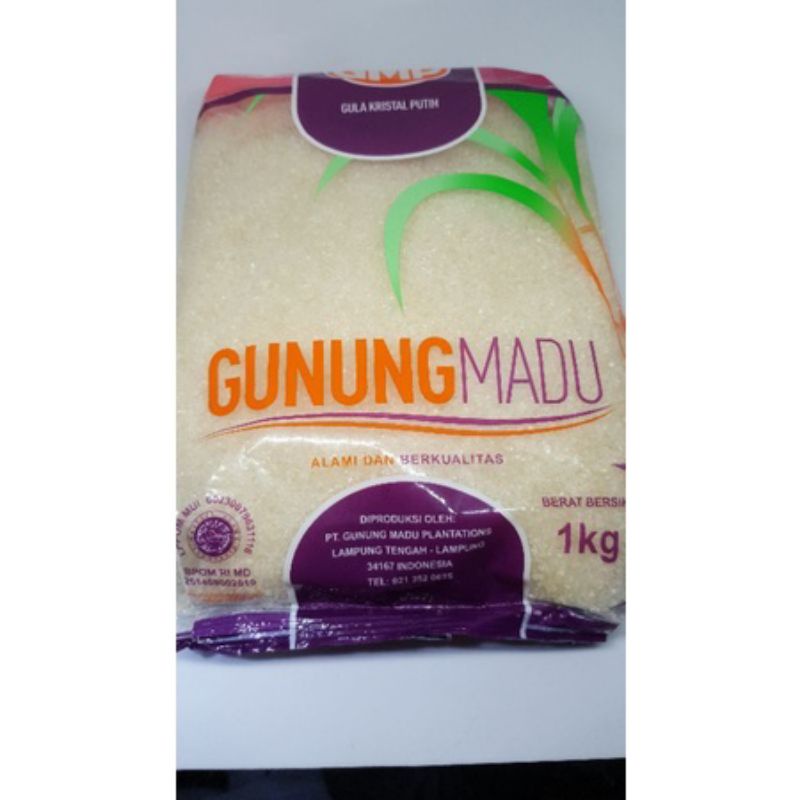 

Gula GMP Gunung Madu 1Kg