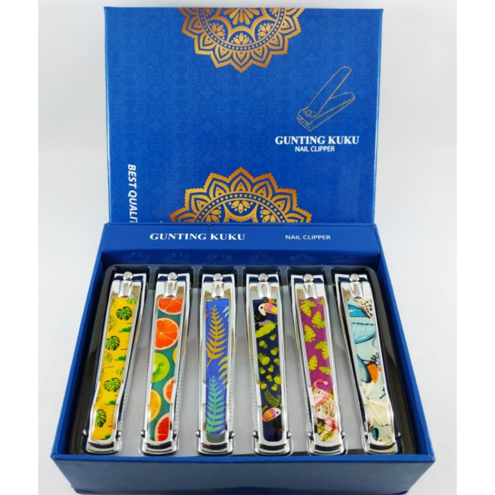 Gunting Kuku Besar Motif / Nail Clipper Menicure Pedicure / Gunting Kuku Kara