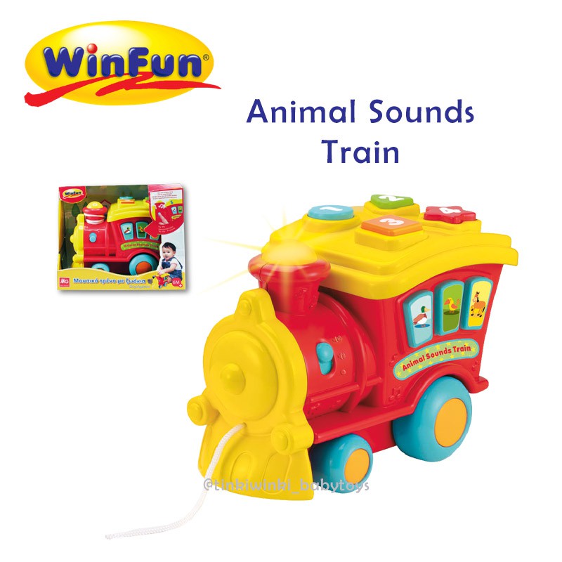 WINFUN ANIMAL SOUNDS TRAIN