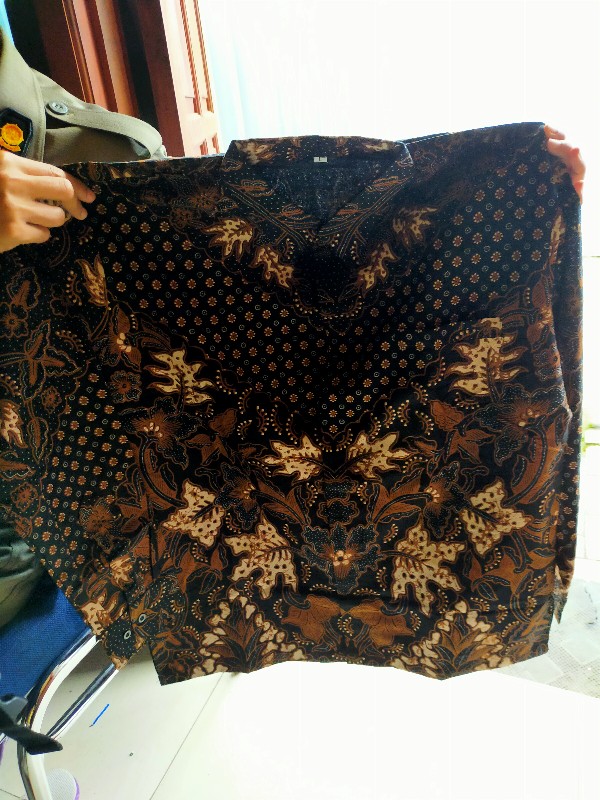 Perwira Kemeja Batik Pria Full Furing Katun Primisima Batik Solo Batik Pria Eksklusif Modern