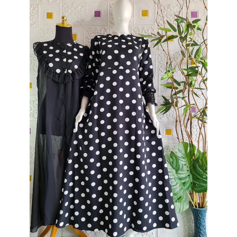 GAMIS SUPER JUMBO PLUS BLAZZER CERUTY PISAH/GISEL/ Gamis MONALISA JUMBO XXXL LD 130[ BB 95-120 KG] /