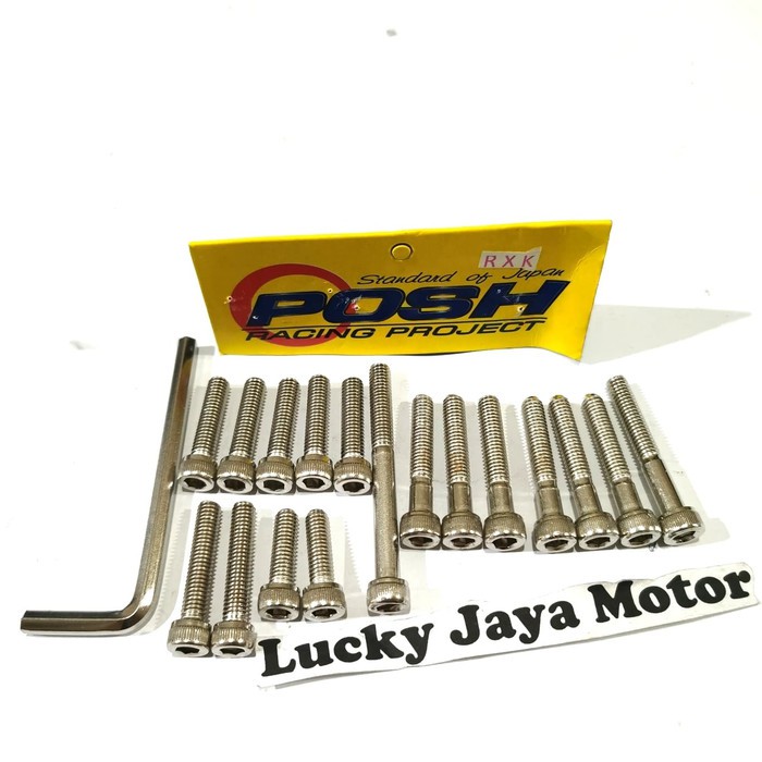 Baut Baud L Blok Block kiri kanan Magnet kopling Rx King Rxk-4
