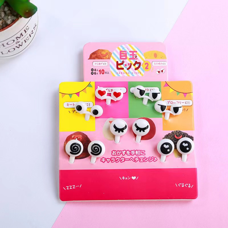 Tusukan Set Bento Food Pick Garpu Mini Bento Tusuk Gigi Buah Dessert Bento