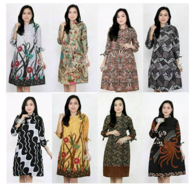 TUNIK BATIK ATASAN WANITA MODERN  ATASAN BATIK WANITA