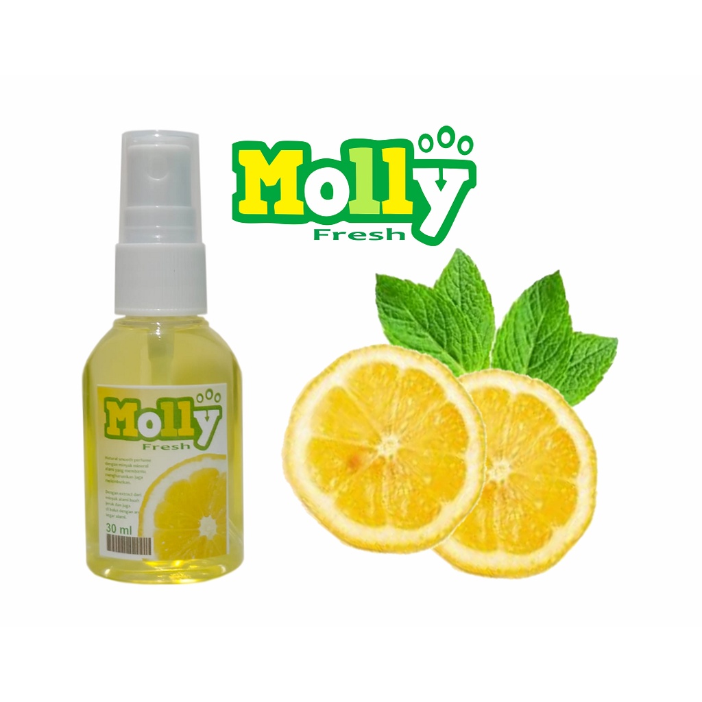 parfum kucing anti bakteri lemon