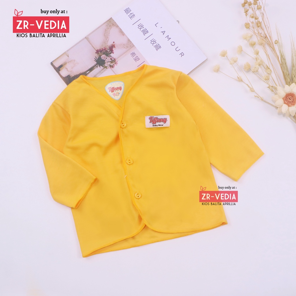 (ISI 6-12 PC) SNI Baju Kancing Lengan Panjang / STANDAR SNI uk Baby New Born Baju Bayi Import Kado