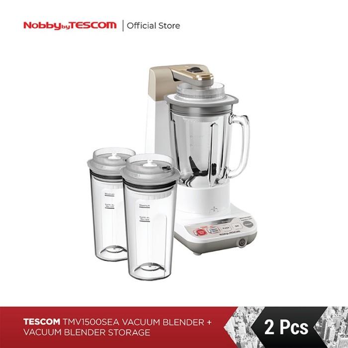 Blender | Promo Tescom Vacuum Blender Hampa Udara Tmv1500 +Free 1 Vacuum Storage Kualitas Terbaik