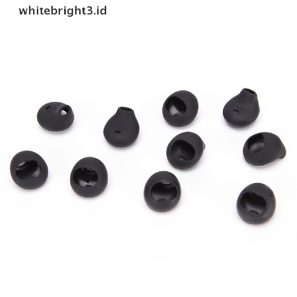 (whitebright3.id) 10pcs / lot Bantalan Earpad Earphone Bahan Silikon Untuk Samsung S6 S7