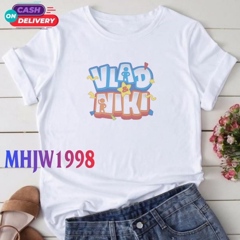 kaos anak vlad&niki/baju anak vlad&niki/t shirt anak vlad&niki