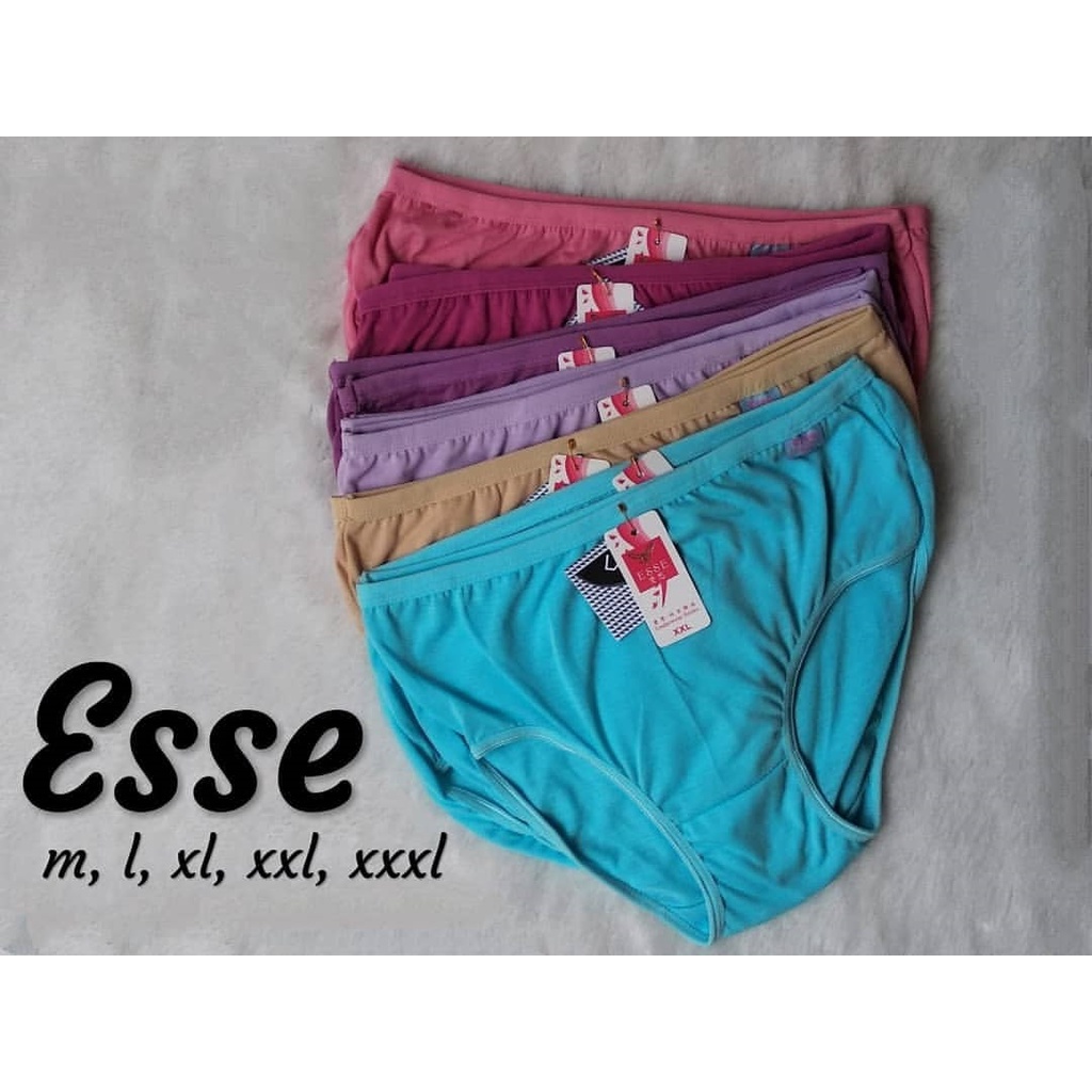 3pcs Celana Dalam Esse Wanita | CD ESSE Perempuan Dewasa | Open Sorx Grosir 3pcs