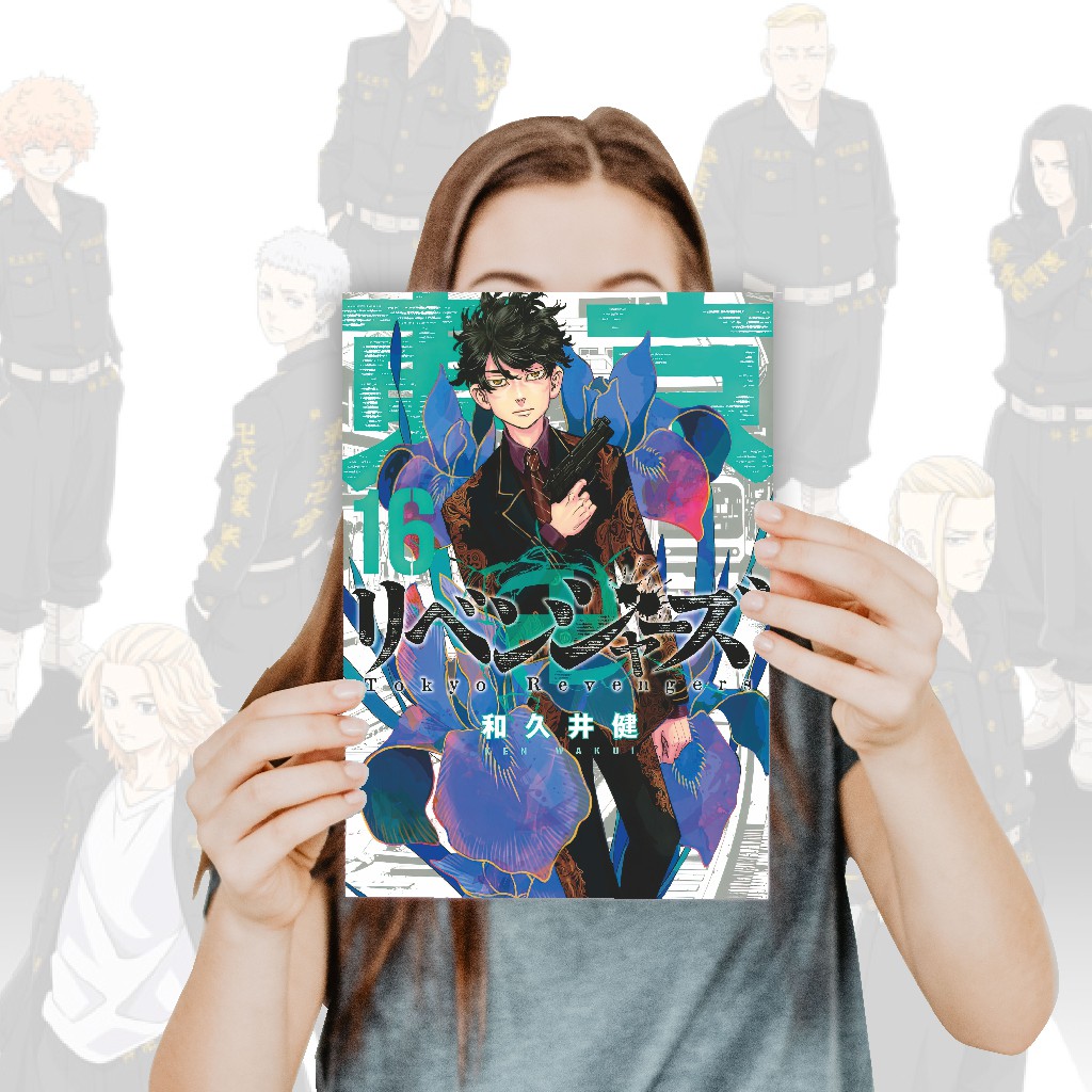 Poster Anime Tokyo Revengers Koleksi A4 - Takemichi Mikey Draken Baji Kazutora-16 TR