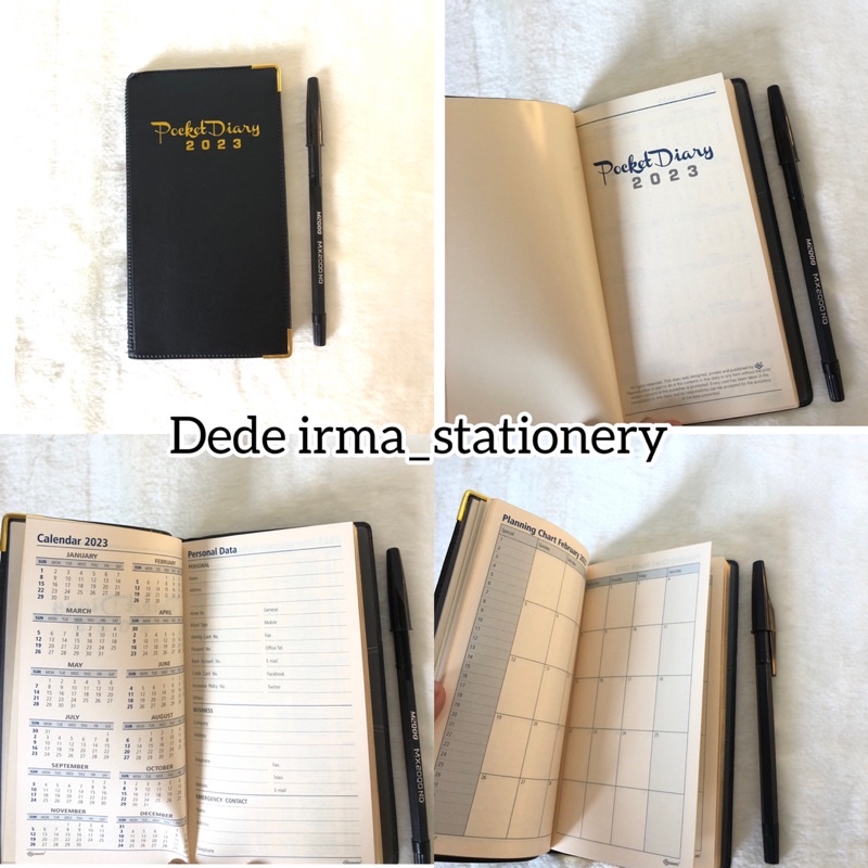 

pocket diary 2023