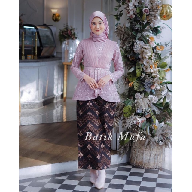 SET COUPLE AVEENA DUSTY | KEBAYA WISUDA TERBARU KEBAYA LAMARAN KEBAYA MODERN KEBAYA KONDANGAN