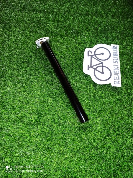 Seatpost 26.0 260 Alloy Vintage tebal panjang 35 cm hitam federal dll