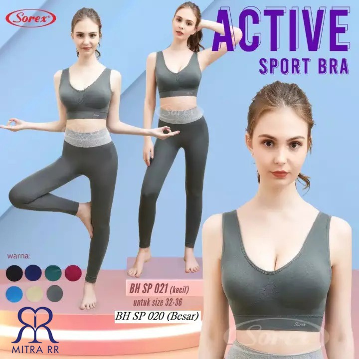 Sorex Bra Sport Polos SP 020 BH Olahraga Senam Stretch