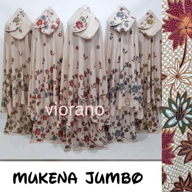 Mukena Setelan Jumbo Madina Rayon Premium Bahan Super Adem