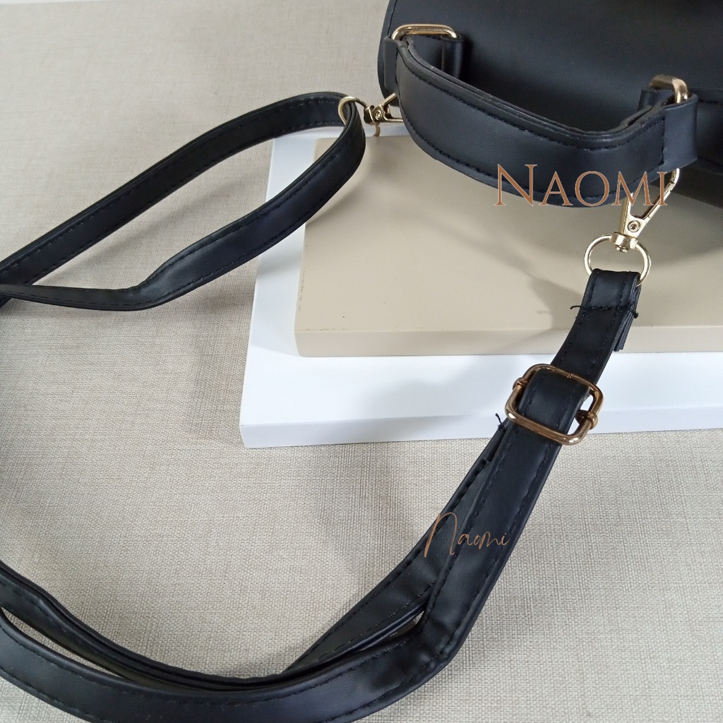 NAOMI - Georgia Sling Bag Import - Tas Premium Wanita Kulit Sintetis - Motif Slempang - Tas Wanita - Tas Naomi - Naomi Bag - women bag