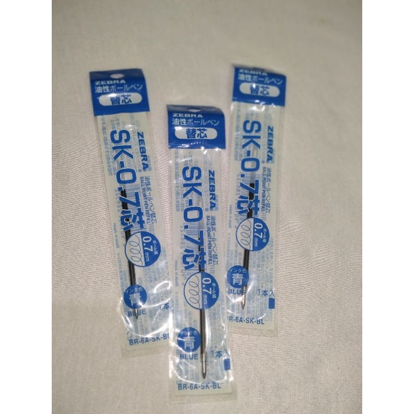 

zebra Refill SK 0,7 ink blue