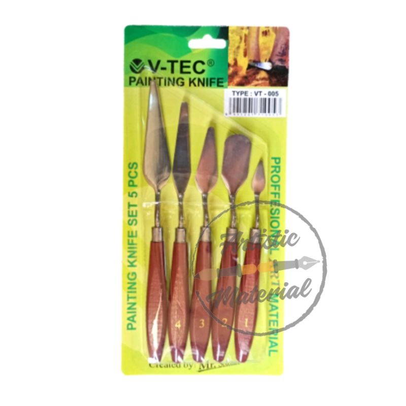 

V-tec Painting Knife Set VT-005 / Pisau Palet