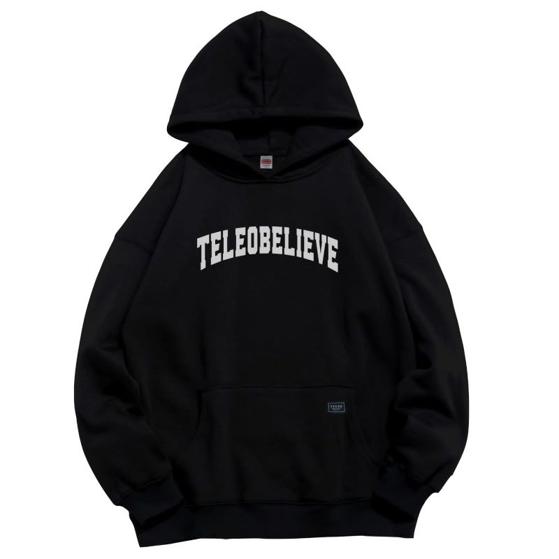 TELEO BELIEVE HOODIE MARS BLACK