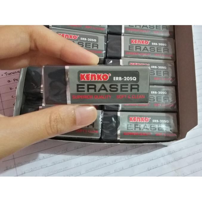 

Ready Oke] Penghapus Kenko Erb-20Sq/20Aci Black ( Besar )