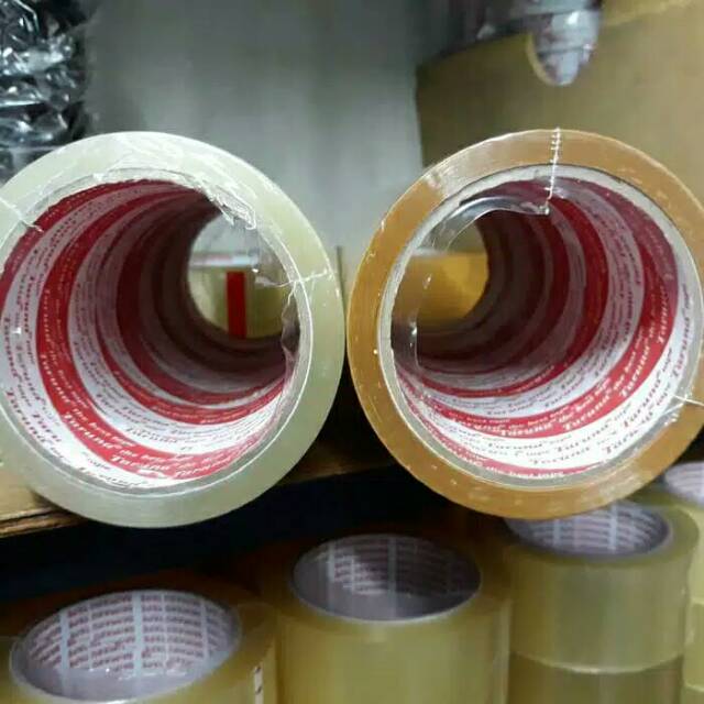 

Lakban bening dan cokelat 2" uk 45mmx50m