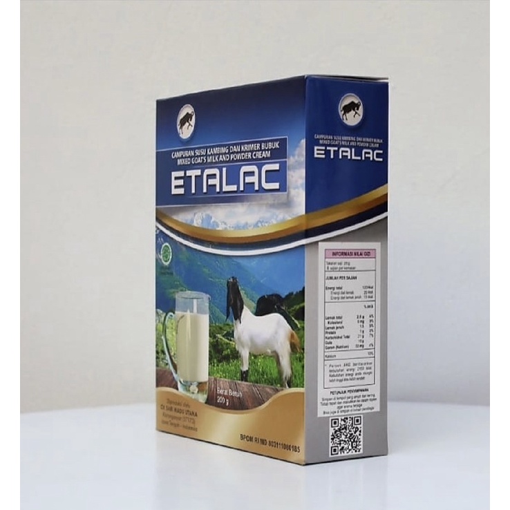 

Susu Kambing Etawa Etalac 200gr #susukambing #susukambingetawa #susu kambing #susu kambing etawa #susu kambing etalac #susukambingetalac #etalac #susuetalac