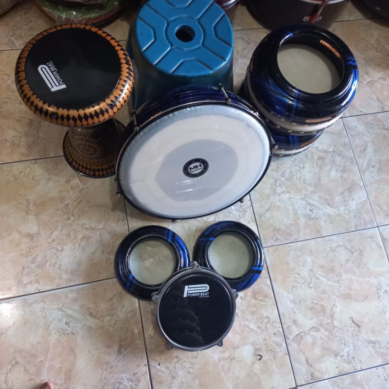 SATU SET HADROH HABSYI MOTIF KOTAK ARWANA_SATU SET HADROH HABSYI MOTIF MARMER_SATU SET HADROH HABSYI