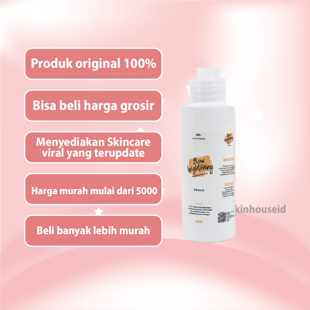 TONER Glowing By Skinhouse Glow Series 100ml (BPOM)