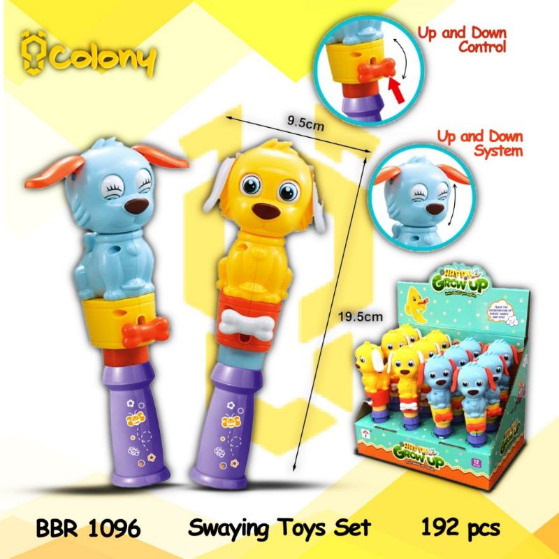 Mainan Bayi Anak Balita Edukasi Stick Puppy Anjing Colony