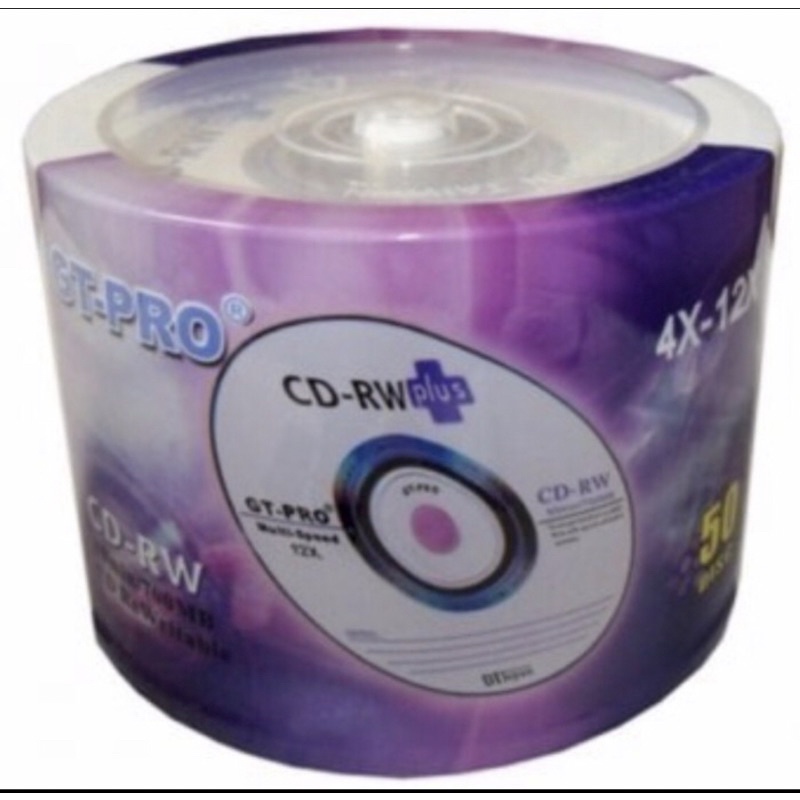 CDRW GT PRO / CD RW PLUS GT PRO 12X / CDRW GTPRO 700MB
