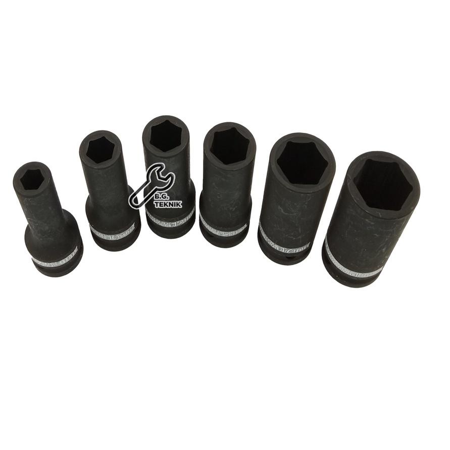 ✿ Impact Socket / Mata Kunci Sok Panjang Impact 1/2” [HONG TU] ➦