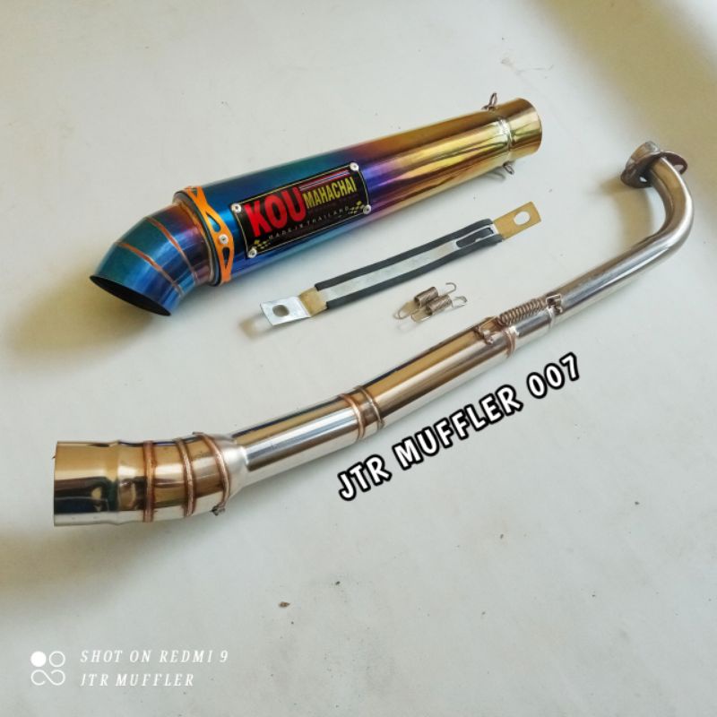 knalpot KOU mahachai bluemoon JUPITER Z JUPITER Z1