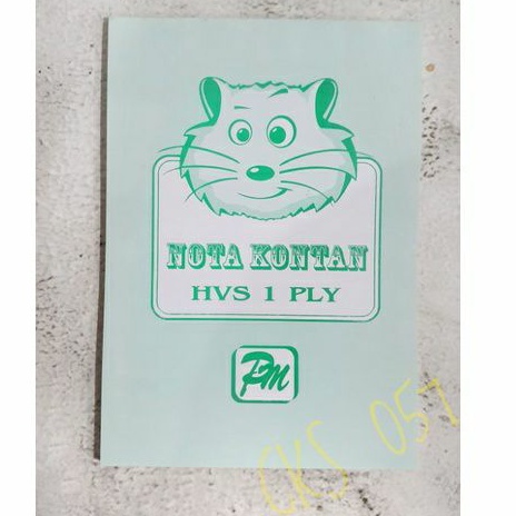 

Nota Kontan 1 Ply Kecil