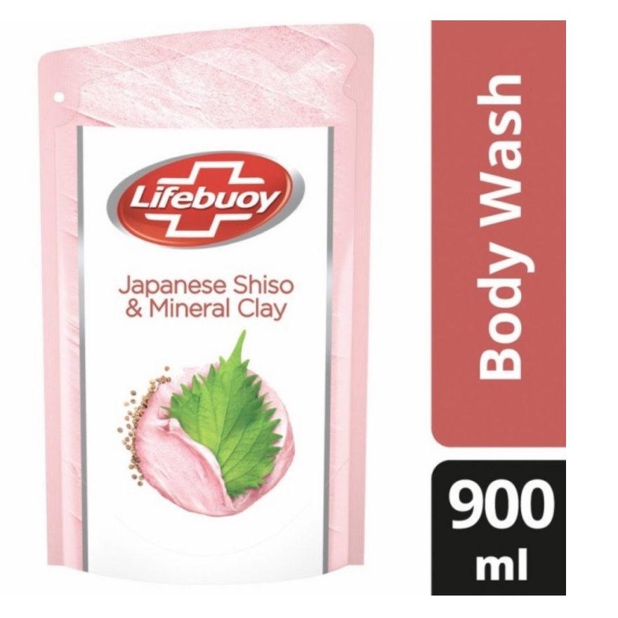 Lifebuoy Body Wash Japanese Shiso & Mineral Clay 900 ml