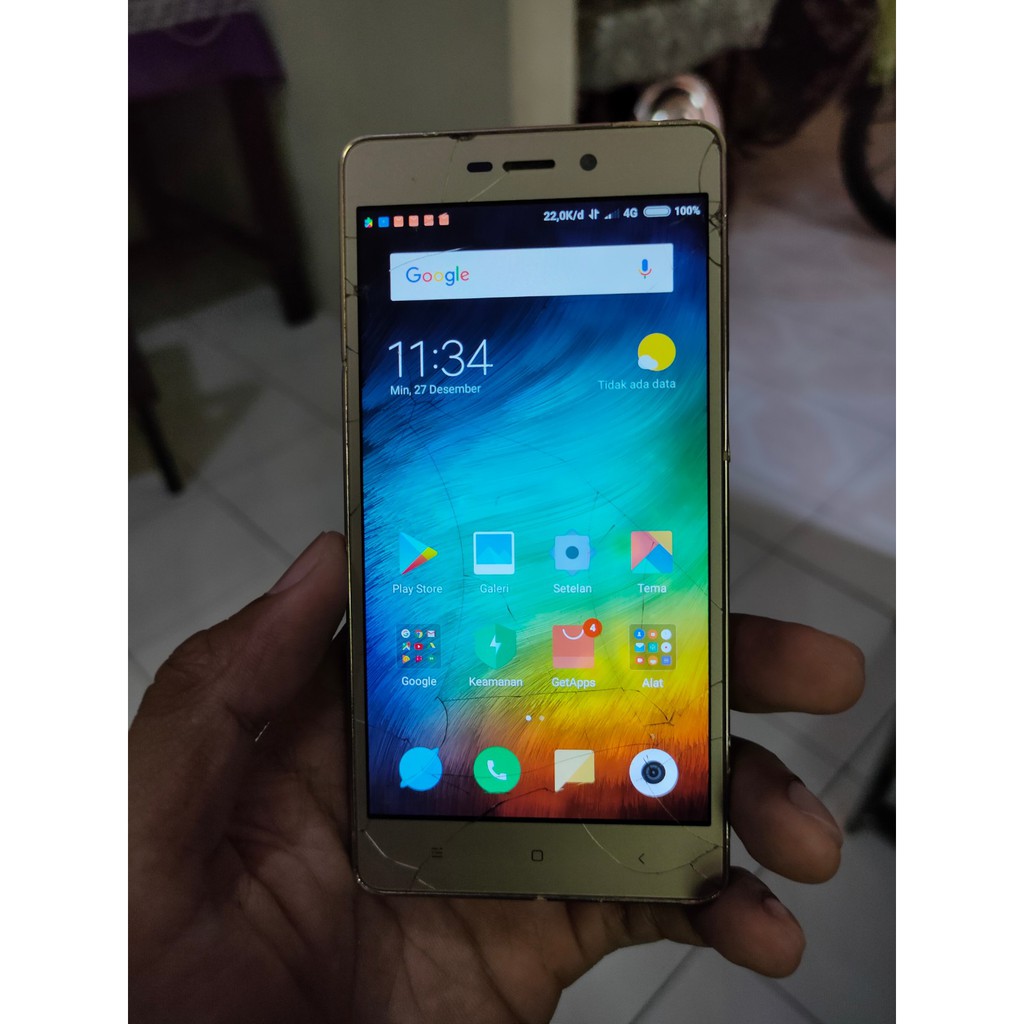 Xiaomi redmi 3s pro minus