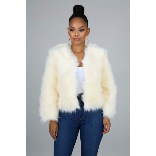 Jaket bulu korea premium